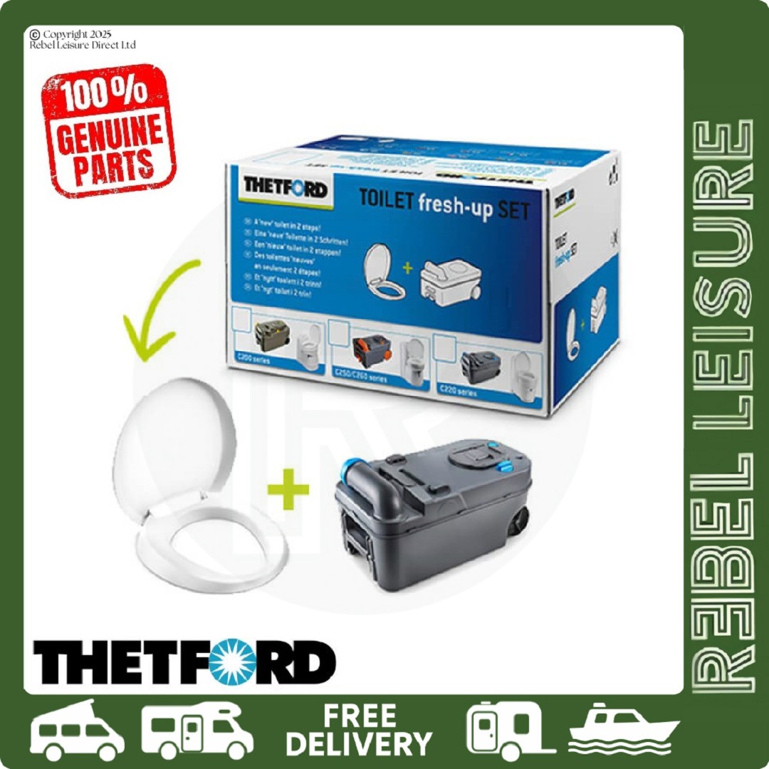 🚽💧 Thetford C220 Fresh Up Set For C223 C224 Toilet Cassette Caravan Motorhome