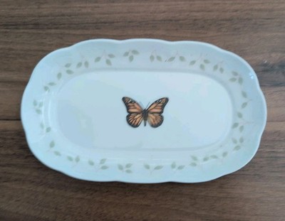 Lenox Butterfly Meadow Butter Dish No Lid Trinket Dish  