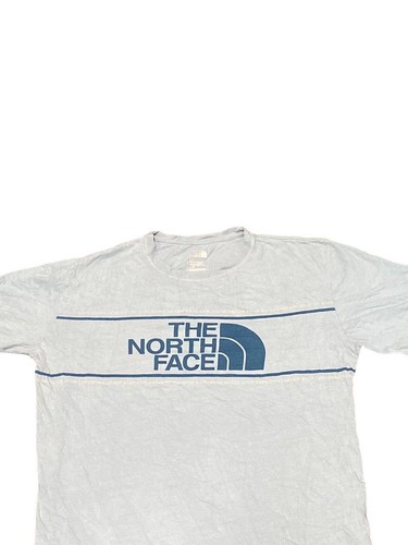 The North Face T-Shirt Blue Mens L Chest Logo - Picture 2 of 3