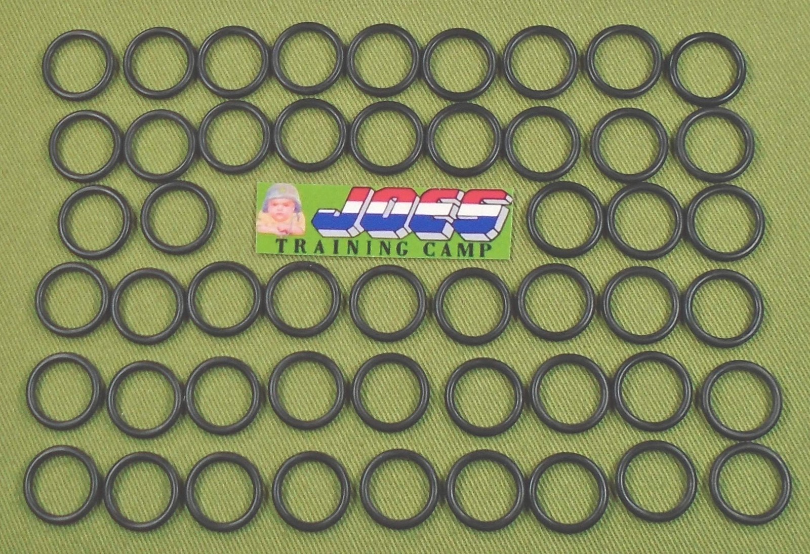 GI Joe/Cobra action figure O-RING LOT of 50 replacement orings rubber bands JTC