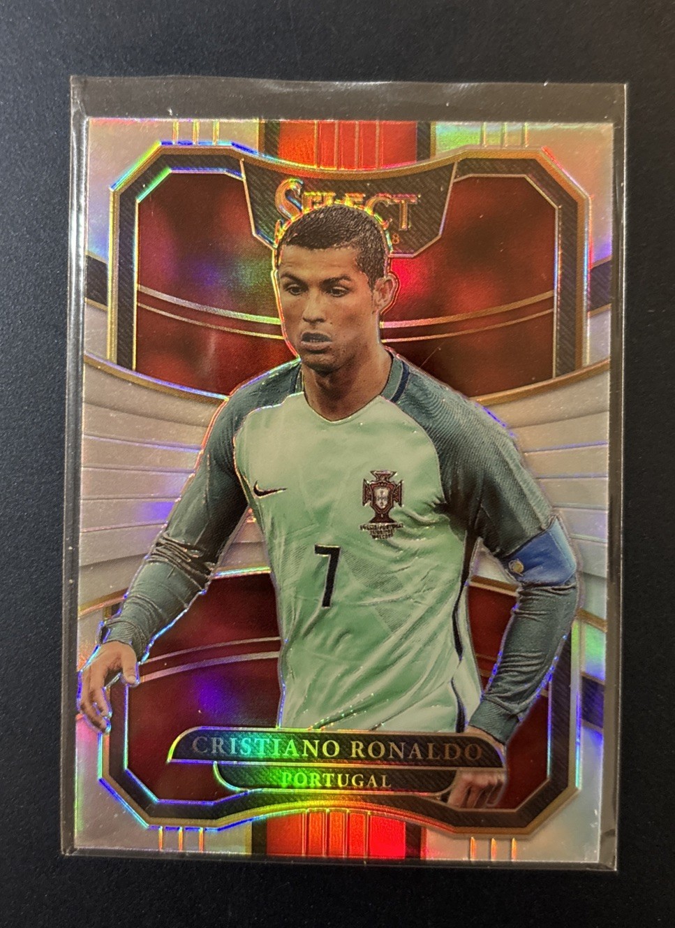 2017-18 Panini Select Terrace Silver Prizm Cristiano Ronaldo #33