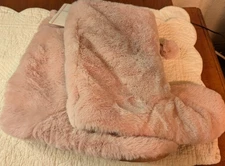 Jane and Bleecker Faux Fur Slipper Socks Women L/XLFits Shoe 10-11 NEW