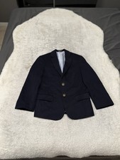 Tommy Hilfiger Kids Boys Navy Blue Sport Blazer Jacket Size 8 2 Button