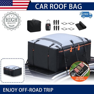Large Capacity Roof Cargo Carrier Roof bag 20 Cubic car Truck Roof Bag