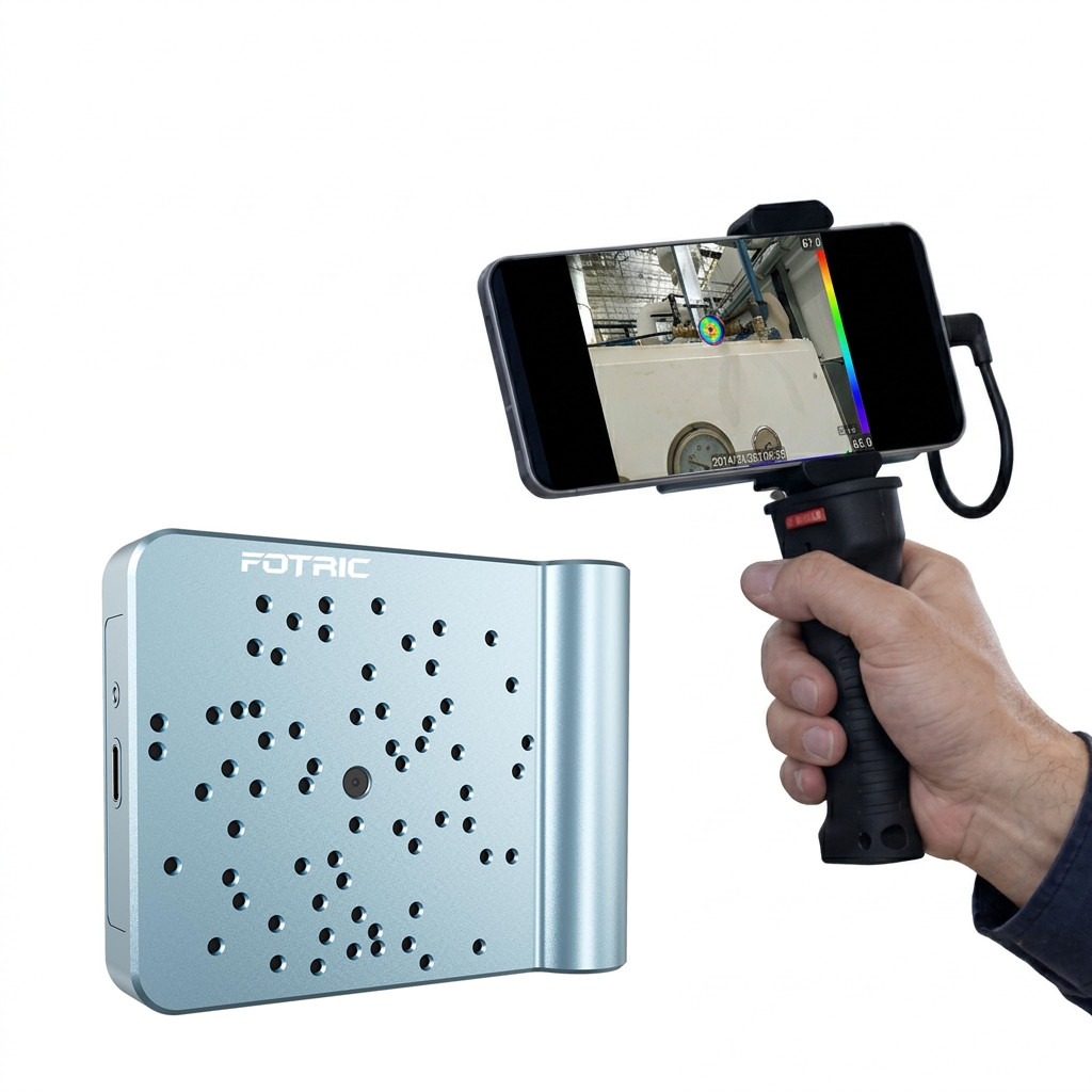 FOTRIC Sonic3 Smartphone Acoustic Imaging Camera Type-C For Compressed Air Leaks