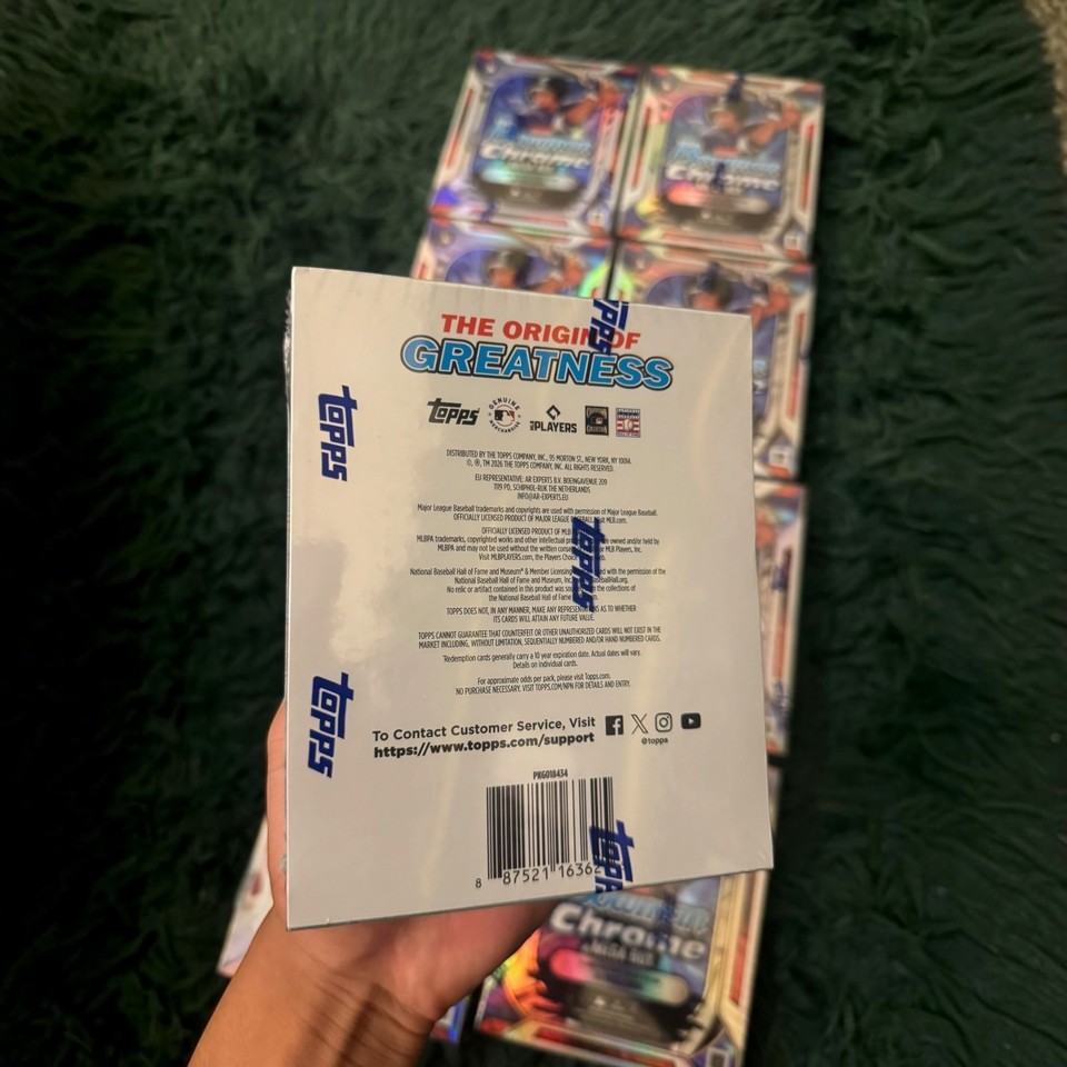 2026 BOWMAN CHROME MEGA BOX SEALED IN HAND SHIPS WITHIN 24 HRS LOT 8 | eBay