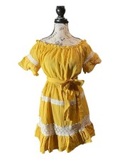 Hayden Yellow Dress Size S NWT