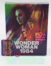 WONDER WOMAN 1984 [4K UHD +  2D] Blu-ray STEELBOOK [MANTA LAB] DOUBLE LENTICULAR
