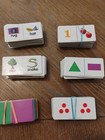 Leap Frog Mega  Game Lot, Letter Factory Game, Dominoes, Go Fish and Math Rummy — photo 3