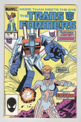Transformers #9 October 1985 FN Circuit-Breaker   DIRECT EDITION