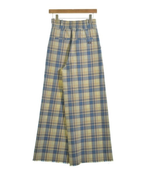 AMERI Slacks BluexBrownetc.(Check Pattern) M 2200… - image 2