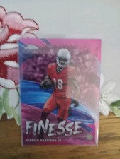 Marvin Harrison Jr. 2024 Topps Chrome Finesse Pink Refractor RC #F-5 Wide Receiv