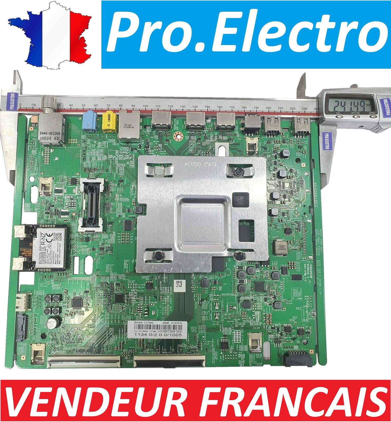 Carte mere SAMSUNG BN94-12798L Smart TV 4K fonctionnelle