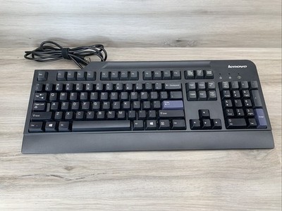 Lenovo SK-8825 (L) USB Wired Keyboard Black Full Size Tested