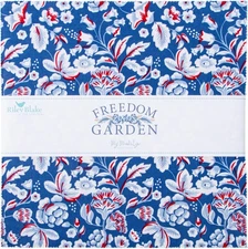 My Mind's Eye Freedom Garden Layer Cake 10" Squares Riley Blake 10-15620-42