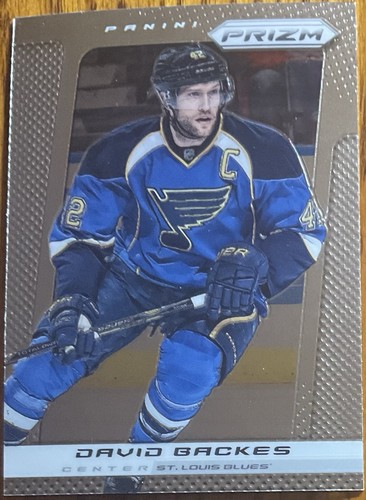 2013-14 Panini Prizm David Backes #182 St. Louis Blues - Picture 1 of 2
