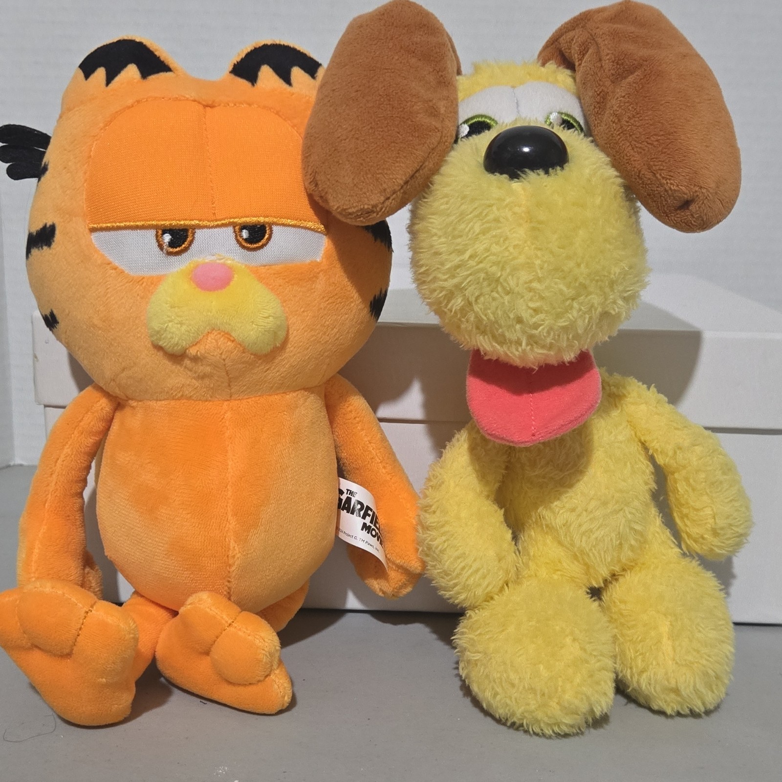 Garfield & Odie Plush Stuffed Toy The Garfield Movie 2024