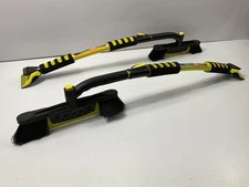 (2) Hopkins 14180 SubZERO 48" Polar Vortex Snowbrush Ice Scraper 12" Head Width