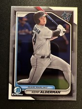 2025 Topps: Bowman Chrome-Prospect #BCP-82 Kemp Alderman/Marlins/OF ⚾🐷🔥