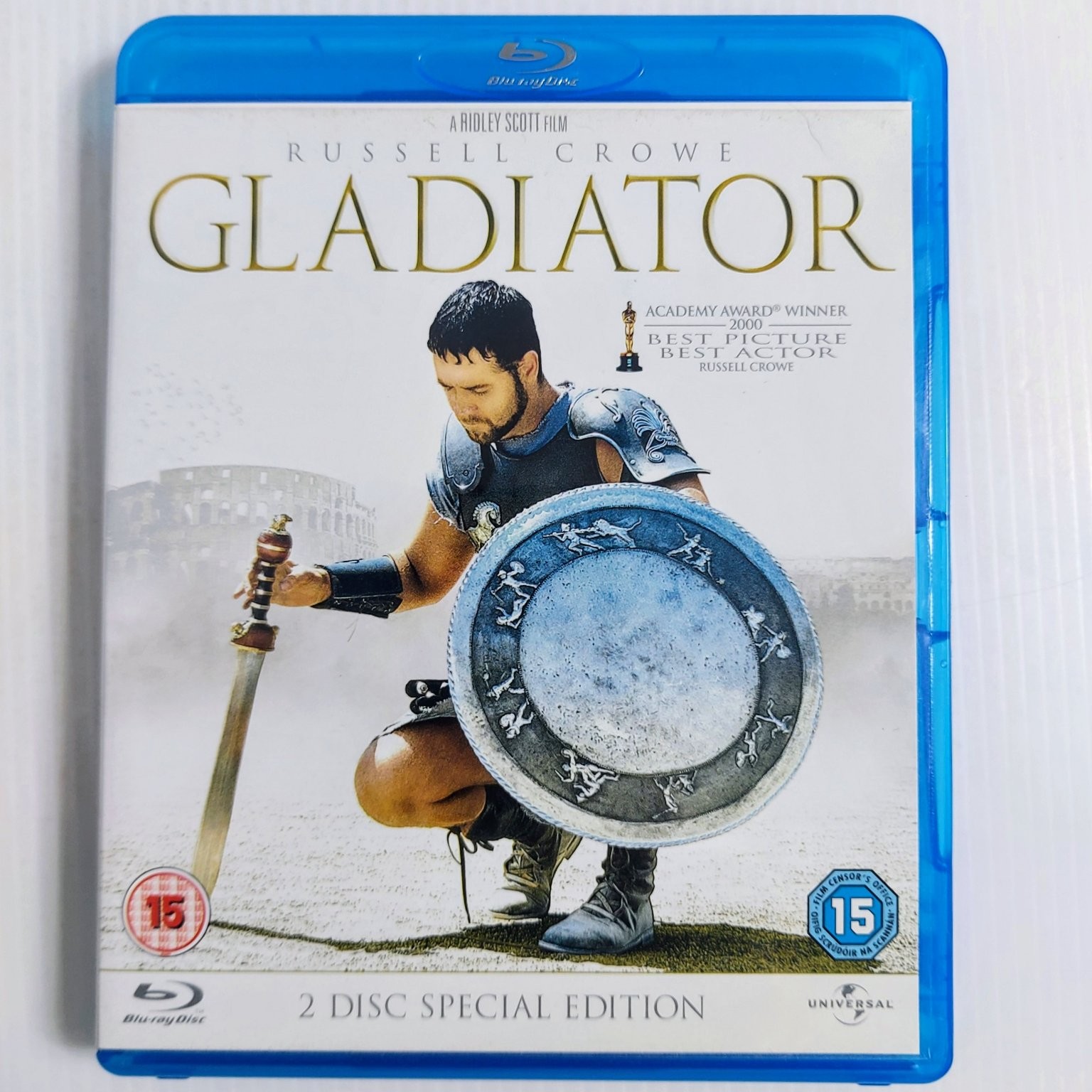 Gladiator Blu-ray 2000 2 Disc Special Edition Russell Crowe Ridley Scott