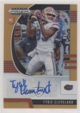 2020 Panini Prizm Draft Picks Rookies Neon Orange /149 Tyrie Cleveland Auto ni4