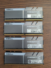 G.SKILL Trident Z RGB 64GB 4x16GB DDR4-3200 CL14 B-Die F4-3200C14D-32GTZR