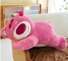 40 cm Disney Toy Story Lotso Cute Bear Strawberry Sofa Plush Pillow Stuffed