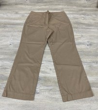 Talbots Women 12P The Perfect Chino Pants Tan Straight Leg Khaki