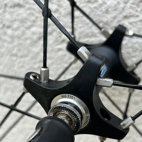 Shimano Dura Ace 7701 - 16 Spoke Wheelset 700c Rim Brake - Picture 2 of 5