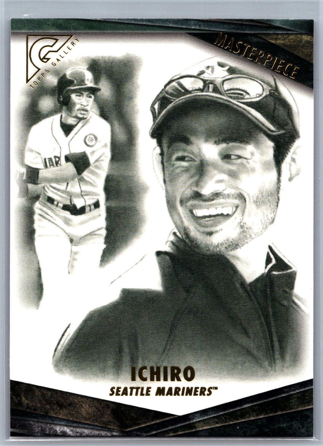 2018 Topps Gallery #M-28 Ichiro Masterpiece