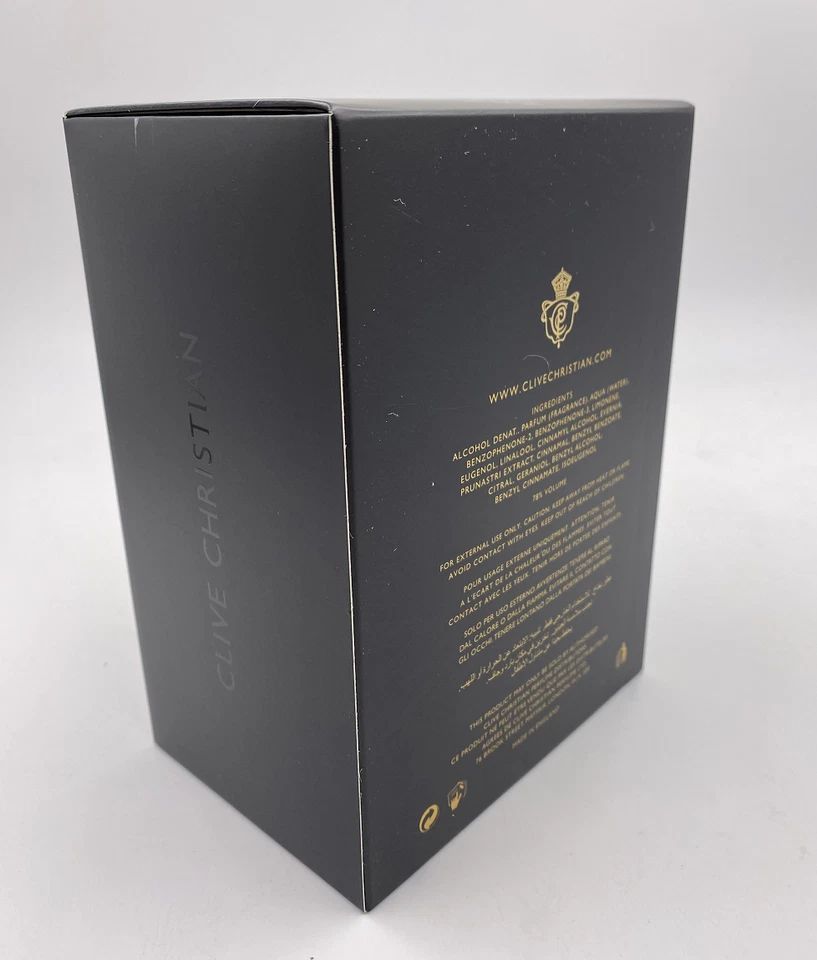 Perfume Clive Christian X For Men 1.7oz / 50ml Spray para Hombre Nuevo en Caja Foto 3 de 4