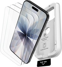 3PCS HD Clear Screen Protector for iPhone 17 6.3 Inch Anti Scratch Case Friendly