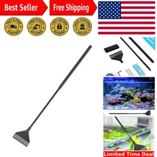 16.15 Inch Fish Tank Cleaner - Versatile Algae Scraper with Replaceable Blades