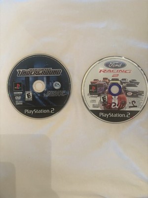 PS2 Racing Bundle (Need For Speed Underground, Ford Racing 2)