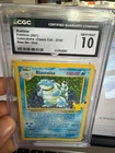 Blastoise 2/102 Celebrations: Classic Collection Holo CGC 10