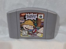 N64 Rugrats Scavenger Hunt (Nintendo 64, 1999) Cleaned Tested Authentic 