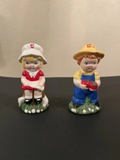 Vintage Campbell’s Soup Kids Ceramic Salt and Pepper Shakers
