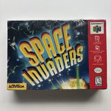 NEW Space Invaders Factory Sealed 1999 Authentic Nintendo 64 N64 Retro Gamer #2