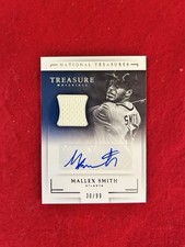 2016 Panini National Treasures - Treasure Material Signatures Mallex Smith Baseb