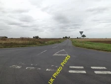 Photo 12x8 Diss Road, Goose Green Goose Green/TM1187 At the junction with c2016