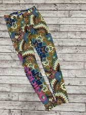 ADIDAS FARM RIO Leggins Women UK 12 BORBOMIX Floral Bird Originals Trefoil