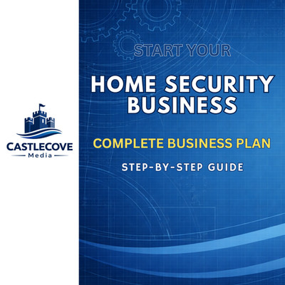 Home Security Business Plan USB | Start Your Home Security Business Today