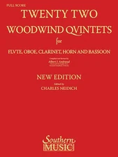 22 Woodwind Quintets - New Edition Woodwind Quintet
