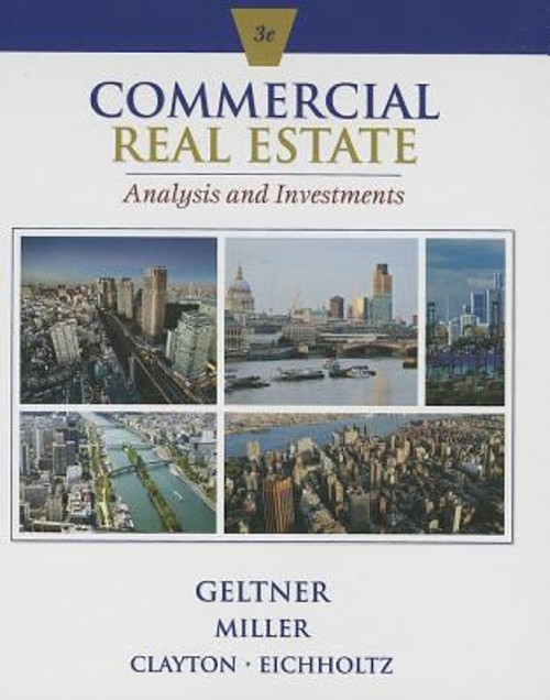 Commercial Real Estate Analysis And Investments With Cd-Rom Hardc