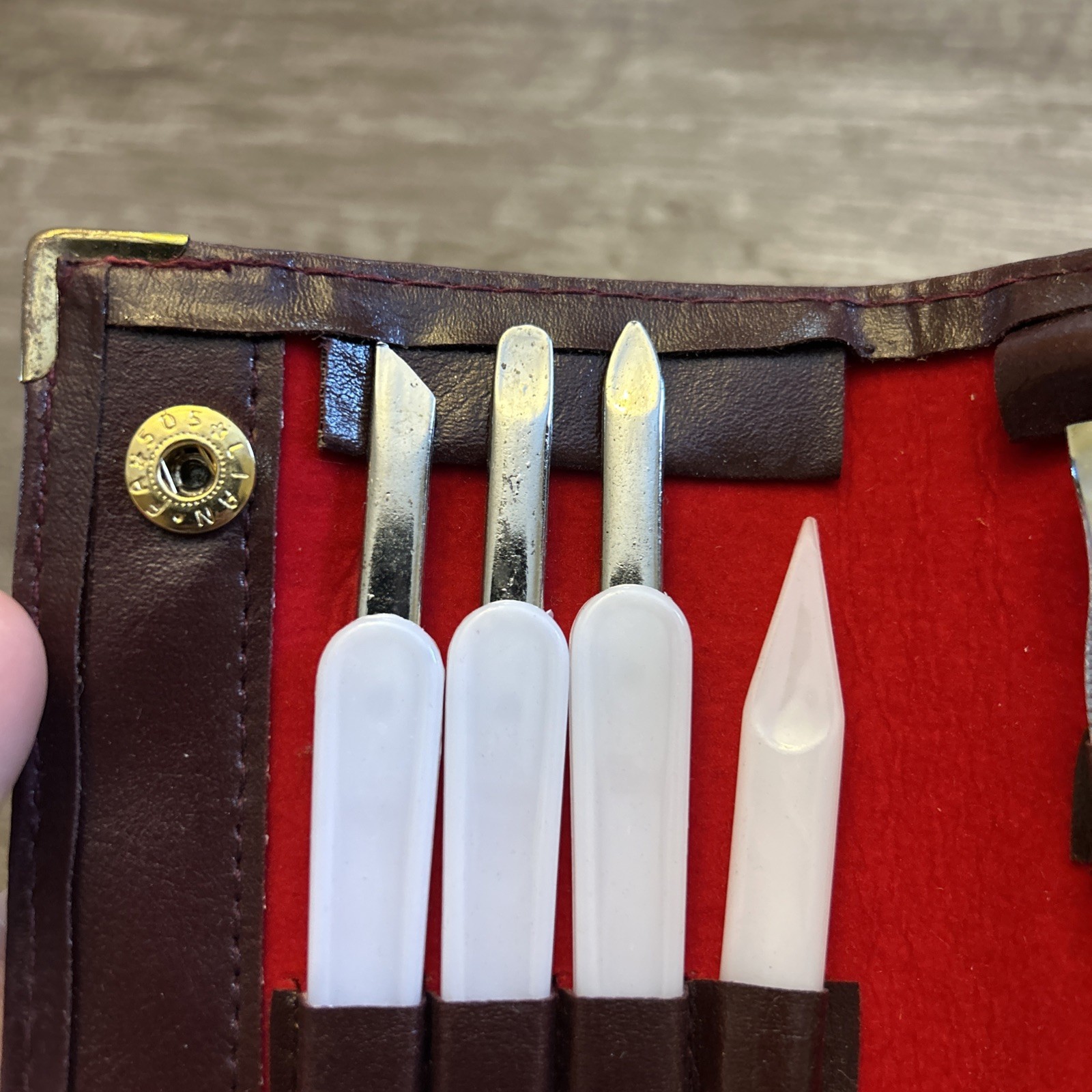 Vintage Chicago CTA Train Manicure Set