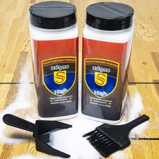 Shuffleboard Sand - Shuffleboard Wax with Mini Dustpan and Mini Brush, 2 Cans 2 