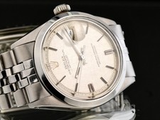 Vintage Rolex Datejust 'Linen' Dial 36mm Watch - 1970 - 1600