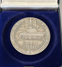 2. Weltkrieg: Sammler-Münze Panzer V Panther - Wehrmacht - WW2