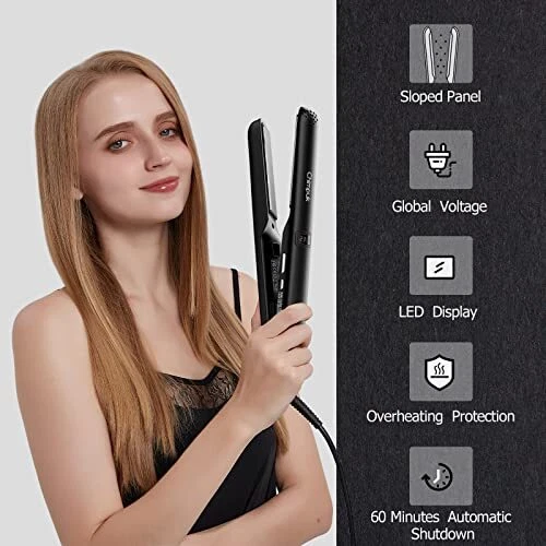 2 in 1 silky top hair professional hair straightener