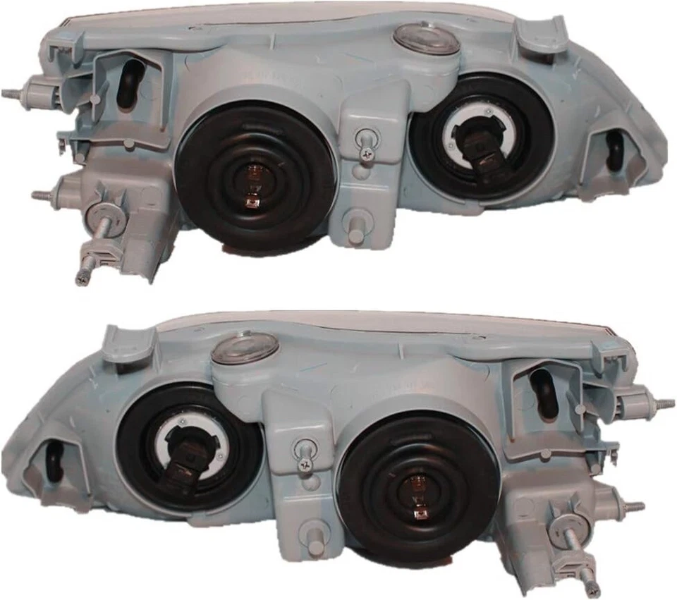 车头灯卤素 2 件车头灯灯适用于 1997 - 2001 年雷克萨斯 ES300 — 第 2/2 张图片